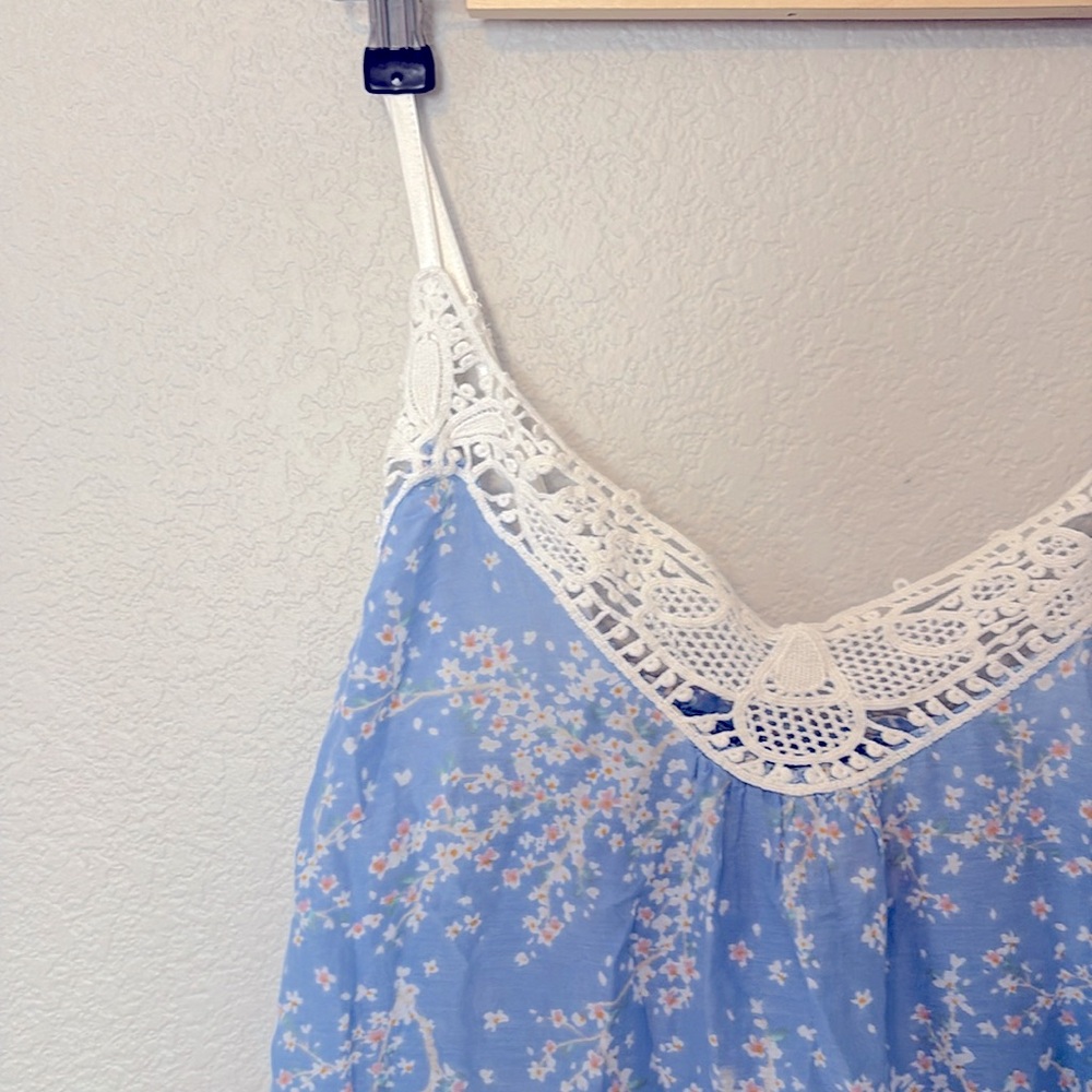 Papinelle Nightgown Floral Sz Medium